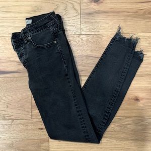 Madewell black skinny jeans